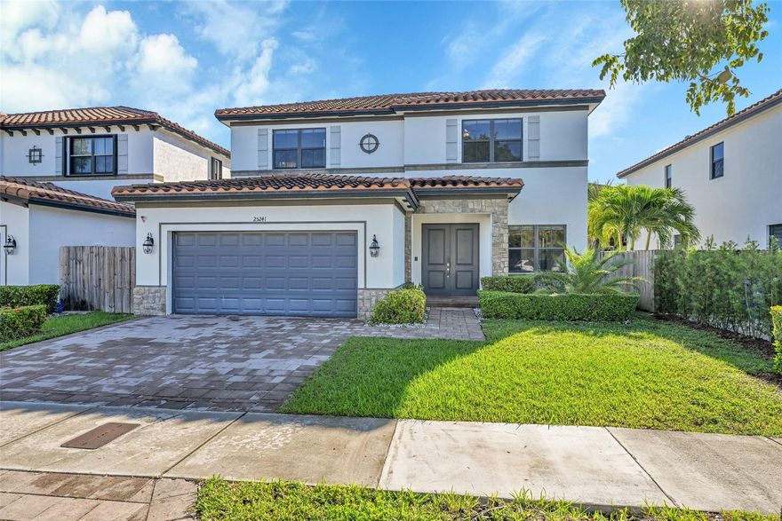 Welcome to this stunning 4 bedrooms, 4 bathrooms home in the sought-after Artesa community. 
Perfect for family living and entertaining, this home offers an open floor plan with an updated kitchen featuring sleek countertops, modern cabinetry, stainless steel appliances, and a large island ideal for casual meals or hosting friends. The main living area is filled with natural light, while a separate family room provides a peaceful retreat for movie nights or relaxation.
Upstairs, luxury vinyl flooring enhances the flow of the home. The spacious bedrooms include a serene primary suite with dual closets and an elegant suite bathroom with a double vanity and relaxing bathtub.
Step outside to a fenced backyard perfect for outdoor fun, barbecues, or dining under the stars.