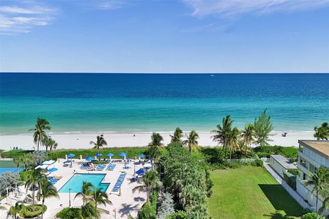 A home in Hallandale Beach