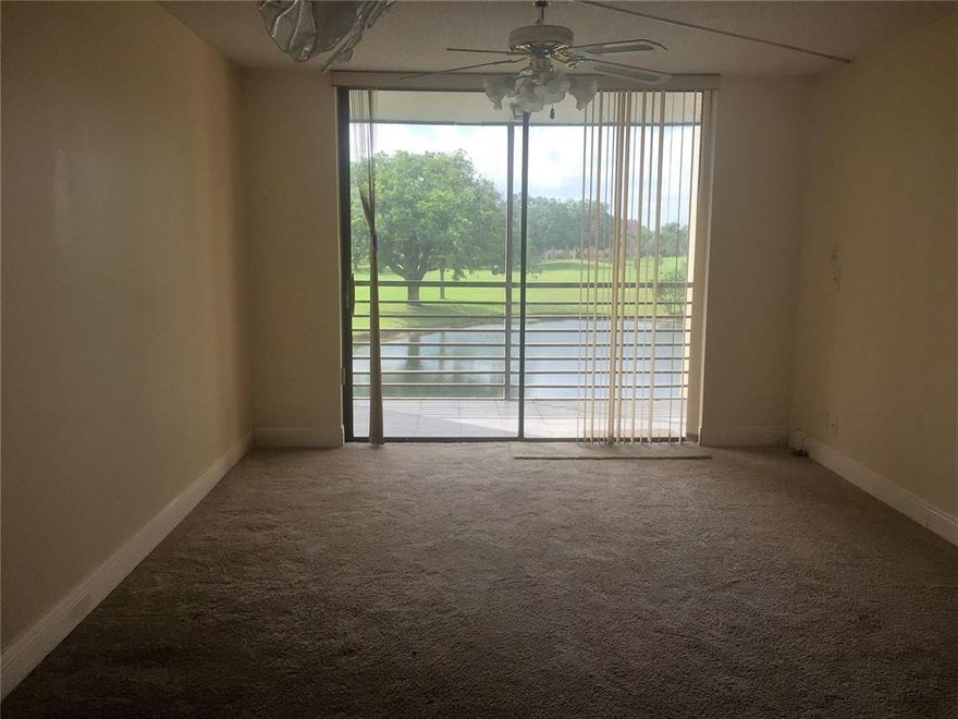ONE BEDRM, ONE FULL BATHROOM WITH TUB & SHOWER COMBINATION. WHITE CABINETS & APPLIANCES IN KITCHEN. ALL NEW FLOORING AND BASEBOARDS THROUGHOUT UNIT. BEAUTIFUL VIEW FROM SCREENED TERRACE OVERLOOKING WATER & GOLF COURSE. VERY CONVENIENT 2ND FLOOR OF 3 STORY BLDG. STEPS FROM POOL AND CLOSE TO CLUBHOUSE. WASHER AND DRYER IN UNIT!!!!