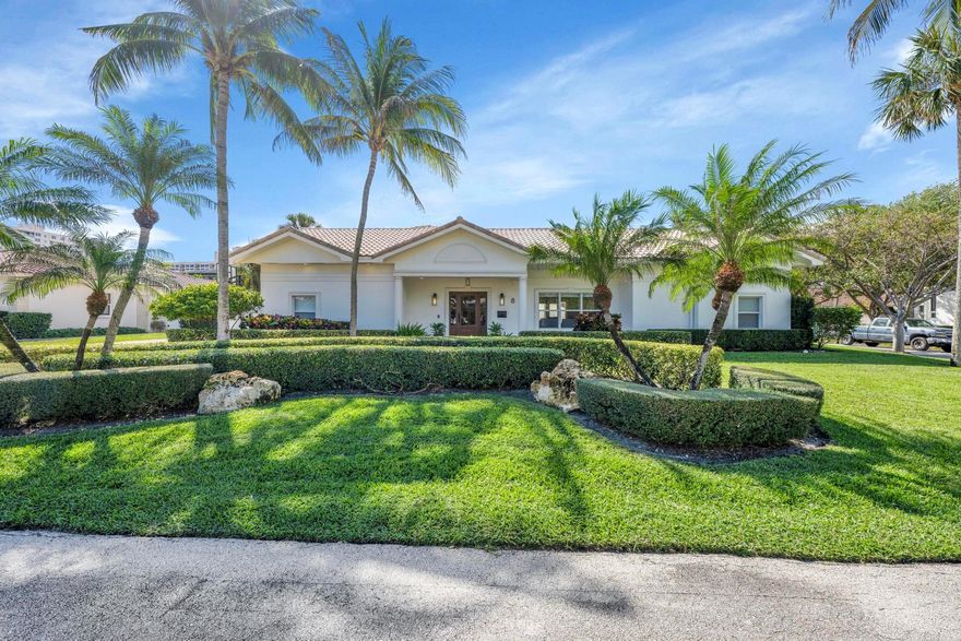 Experience unparalleled luxury in this stunning Sea Ranch Lakes estate. Nestled in a prestigious gated community with a private Beach Club and private beach access, this 4-bed, 3-bath home offers exceptional design and timeless elegance. Enjoy a resort-style heated pool, lush landscaping & a built-in grill perfect for entertaining on a sunny South Florida afternoon. The kitchen is bright and open, equipped with stainless steel appliances. Located on a beautiful corner lot, with 9.5 ft ceilings & large primary suite w/ a walk-in closet. Recent updates include a new laundry room and guest bathroom. With its own police force, proximity to dining, shopping and excellent schools, this rare gem is South Florida living at its finest. Don’t miss the opportunity to own in this exclusive enclave!