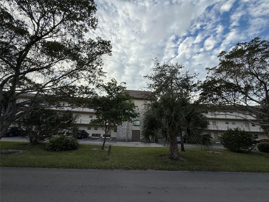 Amazing 1 Bedroom -1 Bath Condo in well maintained 55+ community with great amenities. Centrally located to FL Turnpike & I-95. Beautiful kitchen with pass-thru to the formal dining area, sunny living room leads to cozy enclosed Florida Room overlooking garden and pool. Central air/heat, accessible elevators & laundry room for residents. Garden area located at the center of the complex with benches, nicely landscaped and quiet with great walking and sitting areas. Features heated in-ground, community pool, gym/workout room, clubhouse with picnic/barbecue area with shuffleboard and much more. Close to hospitals; all major shopping, and restaurants.  Call for an exclusive showing today.  700 credit score and $45,000 income requirement.