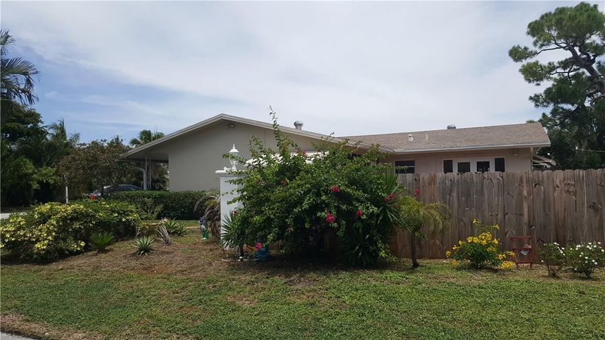 One of the lowest price in prestige CORAL RIDGE ISLES for this beautiful corner house . 3/2 with pool. One carport, circular driveway. 10 minutes from the beach. Magnet schools in the area. No HOA mandatory. 2,118 sf Total.