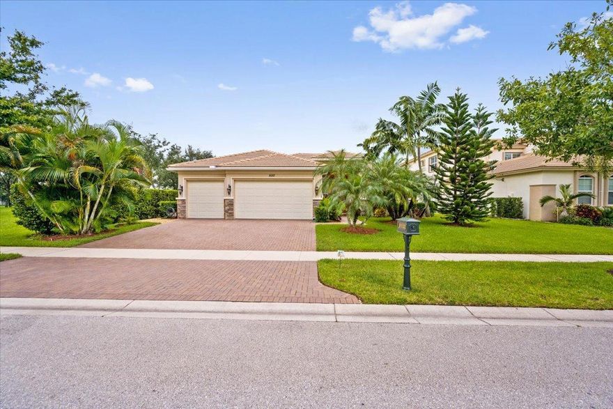 Ideal location for a seasonal stay in West Palm Beach! The perfect place to call home for this coming Winter Season. This 3 bedroom, 3 bath spacious home is situated on the lake in Greenwood Manor. Enjoy outdoor living with the large patio and pool overlooking fantastic lake views. The side yard includes a brand new turf putting green for your enjoyment. Community amenities include clubhouse, gym, pool, tennis and basketball courts. Centrally located off of Lyons Road and Southern Boulevard just a short 15 minute drive to Wellington and all equestrian venues, a 20 minute drive to Downtown West Palm Beach, Palm Beach Island, and 10 minutes to PBI. No pets.