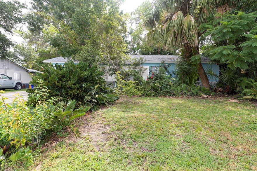 Right in the Middle of Jupiter with Water Access! This 3 bedroom, 1 bath Home with  an Added Bonus Room.  A Huge Opportunity to Own in Jupiter with No HOA and Water Access with Fixed Bridge.  New Stainless-Steel Appliances! Granite Counter Top in Bathroom, Ceiling Fans Throughout. Huge Backyard with Shed has Amazing Possibilities!!
