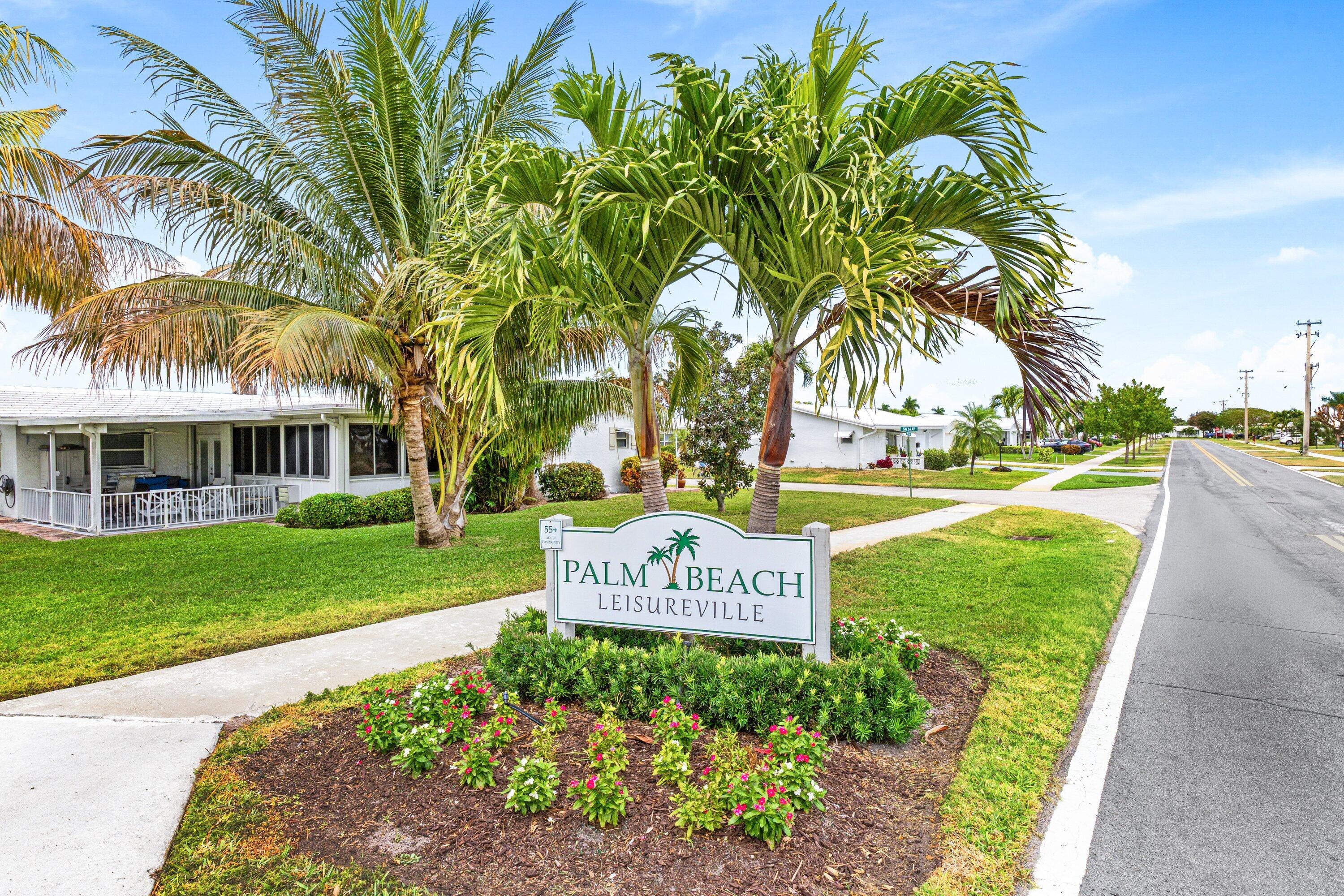 PALM BEACH LEISUREVILLE SEC 10 - Residential