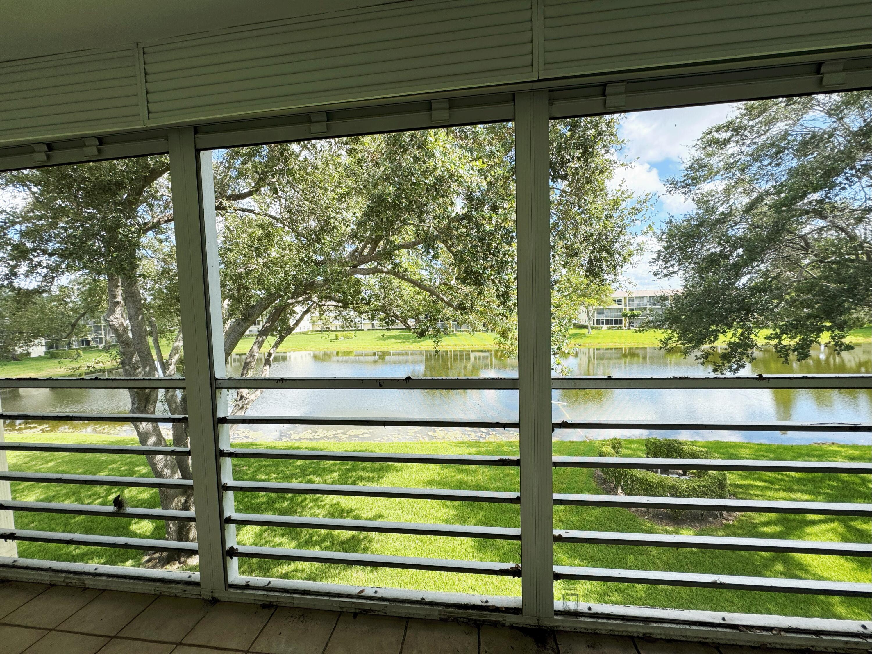 Beautiful full lake view on a budget! This 1-bedroom condo in the Century Village Boca Raton community is clean & well-kept. Enjoy all of the renowned Century Village amenities including the beautifully remodeled clubhouse, pools, and theater. Building has an elevator for ease of access. Great dedicated, professional landlord. Get it while you can!
