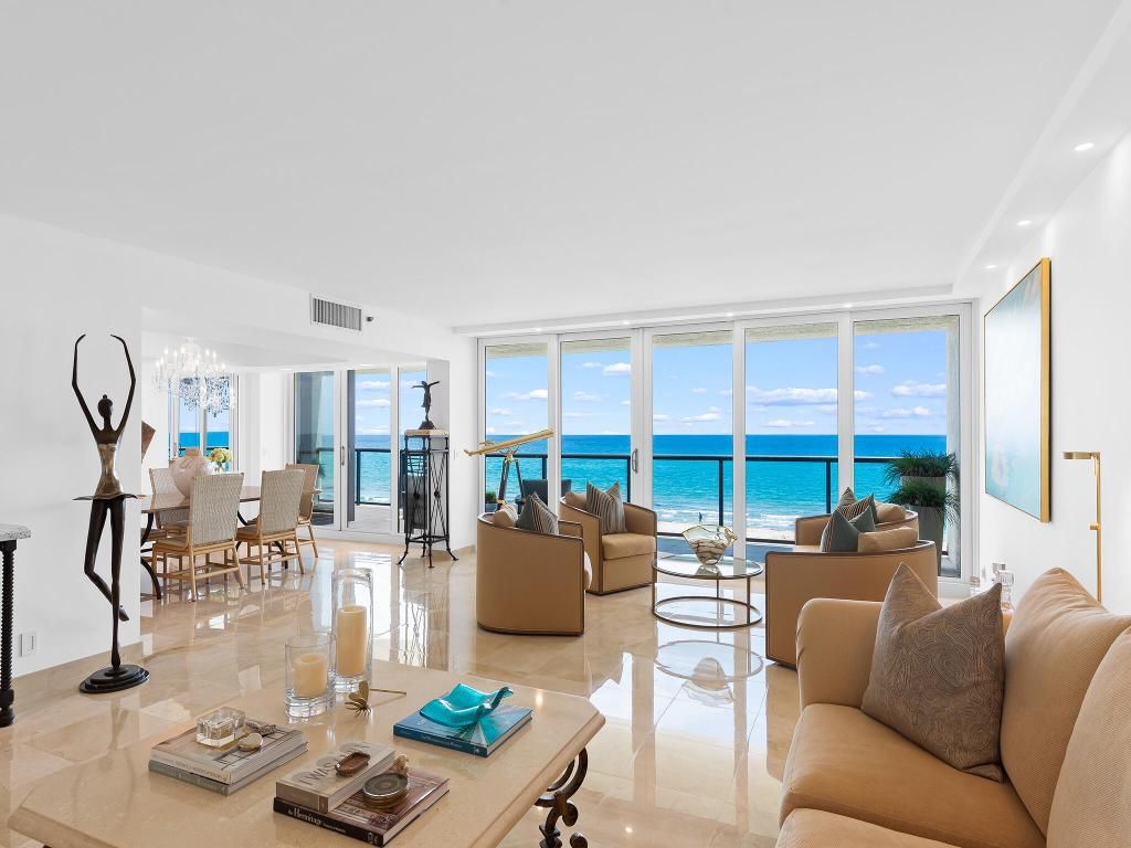 Photo of 2727 S Ocean Boulevard #406, Highland Beach, FL 33487 (MLS # R11114342)