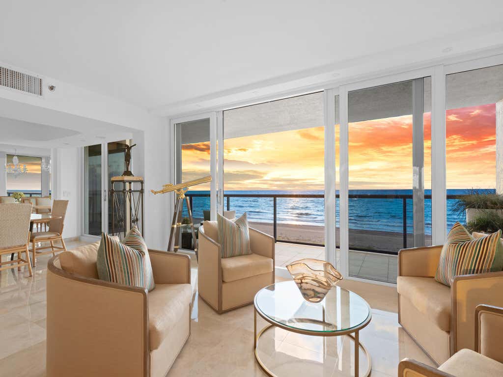 Photo of 2727 S Ocean Boulevard #406, Highland Beach, FL 33487 (MLS # R11114342)