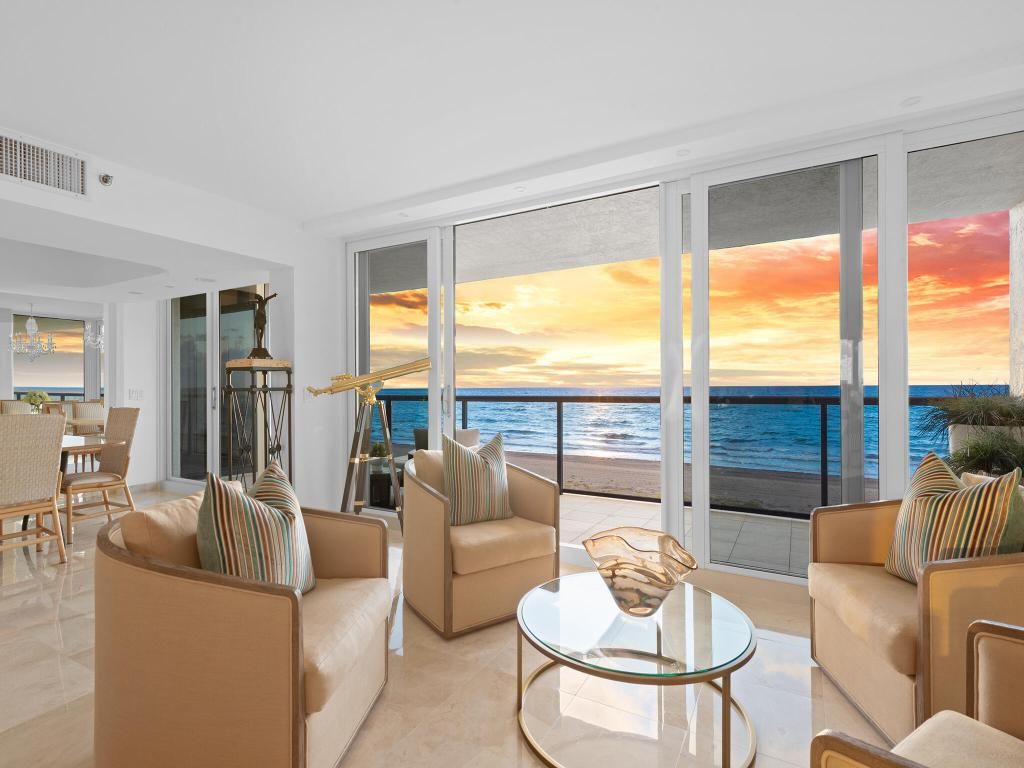 Photo of 2727 S Ocean Boulevard #406, Highland Beach, FL 33487 (MLS # R11114342)