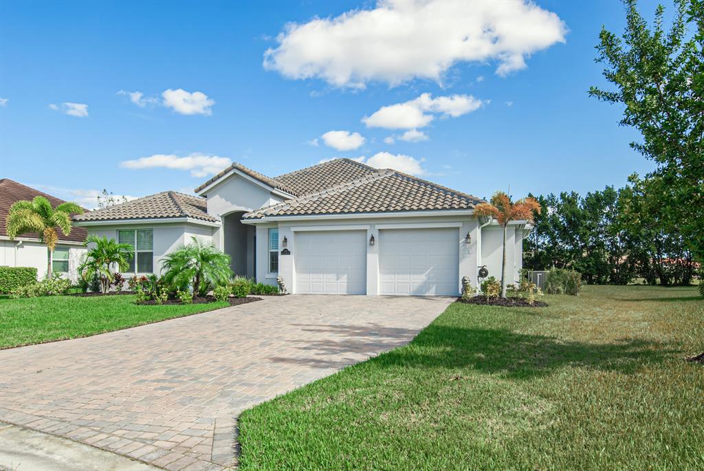 Priced to Sell! Won't last long! Affordably priced newer spacious home in a desirable Vero Beach neighborhood, that is ready for you to design and install your own custom pool. This house is move-in ready with hurricane impact windows and doors and no need to spend money on window treatments, as it has plantation shutters throughout. Each of the three bedrooms, and the den/office are cable ready, as well as the back patio. The programmable sprinkler system is on its own well. You need storage space? This house has it, with shelving in the garage as well as the garage attic space and lots of closets throughout the home. The kitchen features granite countertops and top of the line Kitchen Aid stainless steel appliances. Schedule a visit and come see your future home.