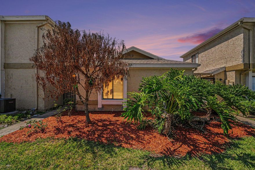 Located in the heart of Palm Bay, this beautifully updated 2-bedroom, 2-bath townhome offers the perfect blend of style, comfort, and convenience. Step inside to find luxury vinyl plank flooring throughout, stunning granite countertops, brand-new stainless steel appliances, and tastefully updated kitchen and bathrooms designed with modern living in mind. The open layout creates a bright and welcoming atmosphere, while the included washer and dryer add everyday convenience. Enjoy low-maintenance living with community amenities that include a sparkling pool, tennis courts, and clubhouse. Conveniently located near I-95, shopping, restaurants, and everyday essentials, this home is move-in ready!