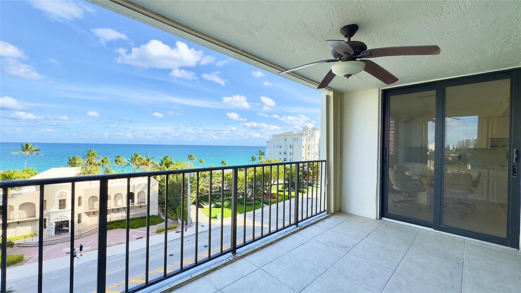 Indulge in seaside living at its finest in this luxurious beachside condo building. OCEANFRONT CLUBHOUSE allow residents to enjoy exclusive access to a state-of-the-art swimming pool, hot tub, party room with kitchen facilities, BBQ area, and fitness center. This corner unit with 1500 sq ft of living space, offers a comfortable & functional layout. Spacious balcony, facing east, offers beautiful sunrise views. Recent upgrades include a replaced A/C, newer water heater & impact windows to ensure efficiency. The semi-private elevator adds a touch of exclusivity to your everyday life. 24-hour security and an on-site management office provide peace of mind and convenience. Covered GARAGE parking space included. Can be sold furnished, move right in and start enjoying the coastal lifestyle!