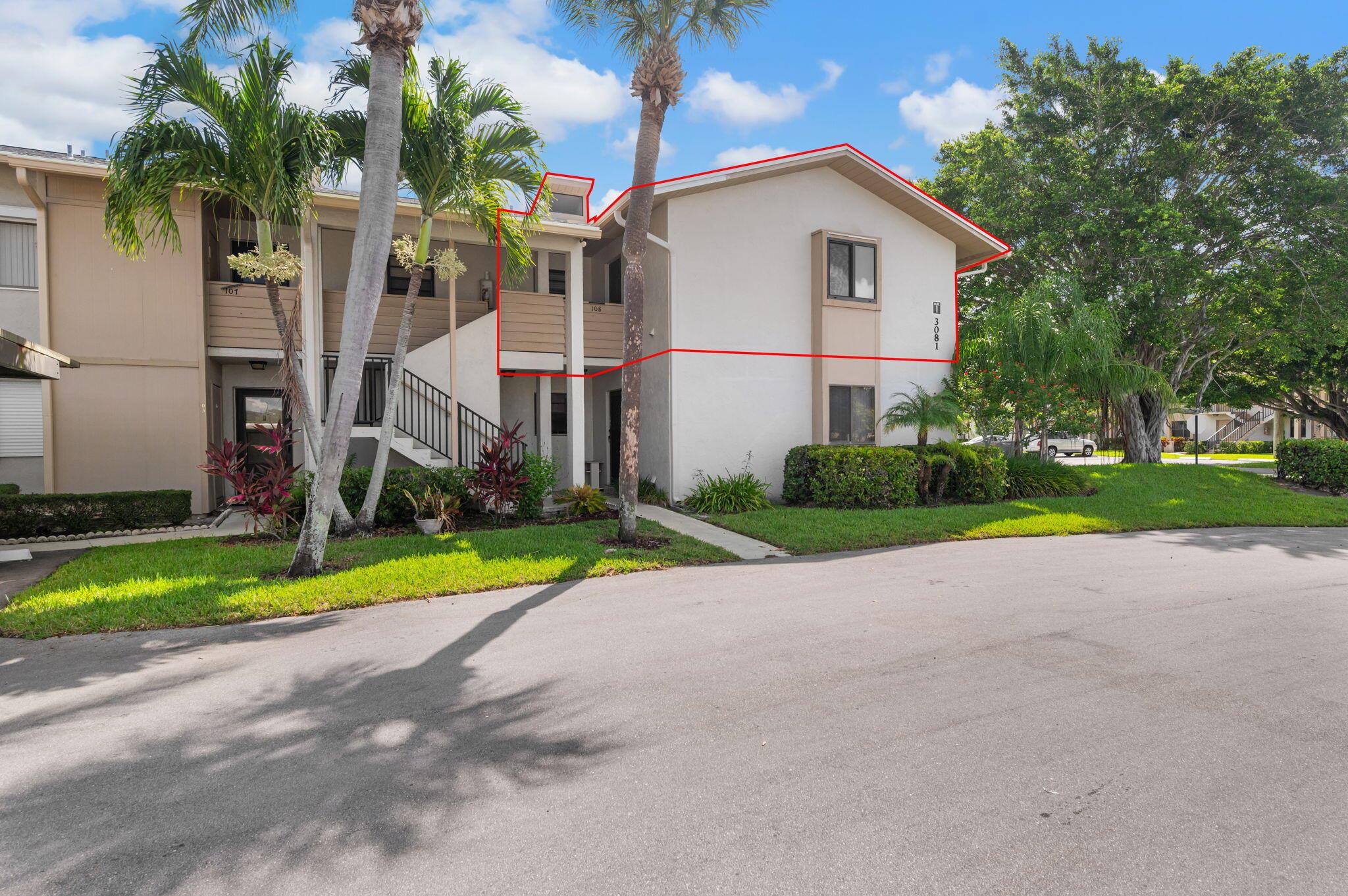 Spacious 1,542sf condo with large open living room overlooking screened balcony and waterviews. Brand new roof, Impact windows, Ac new in 2022 and water heater 10 years old. Laundry room in unit. Vaulted ceilings in home with beautiful hardwood floors. Primary suite with walk in closet. Additional 2 bedrooms and bath w/ dual sinks. Close by newly updated clubhouse, pool and tennis courts. Assigned covered parking spot included! Perfect location within minutes to downtown Stuart.