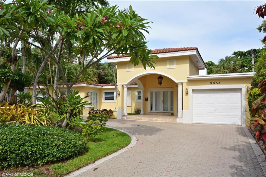 AMAZING OPPORTUNITY OFFERED ON THIS GORGEOUS RESIDENCE ONLY STEPS FROM THE SAND & OCEAN OF FT. LAUDERDALE BEACH! THIS HOME IS A TRUE 4 BEDROOM / 3 FULL BATH WITH A SPACIOUS BACKYARD INCLUDING A POOL & LUSH LANDSCAPING, CIRCULAR DRIVEWAY & GARAGE! HOME HAS BEEN UPDATED INCLUDING A NEWER ROOF (2009), KITCHEN CABINETRY & APPLIANCES, HURRICANE IMPACT GLASS, AND THE LIST GOES ON! RESIDENCE IS IN A GREAT PUBLIC SCHOOL ZONE & IN VERY DESIRABLE SINGLE FAMILY HOME ZONE EAST OF A1A/OCEAN BLVD! HOME WILL NOT LAST.