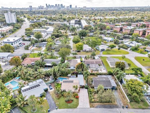 A home in Wilton Manors