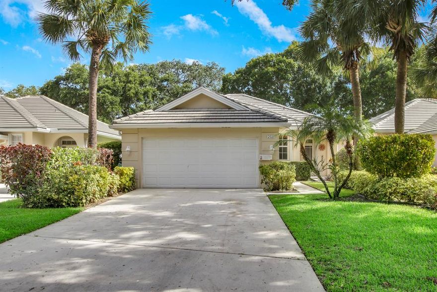 Welcome home to the most desirable PRIME location of Lake Catherine single family homes. This well-maintained 3 bed/2 bath home is right across from the community park and pool, next to the cul-de-sac, and has the most gorgeous long lake views! Currently the home is fully ADA compliant, but also a perfect blank slate for a beautiful renovation. The central location puts you just moments away from I-95, the Gardens Mall, Costco, shops, restaurants, beaches and more!! Will be available to show starting June 1, do not miss out on this opportunity!