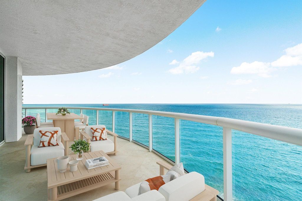 Photo of 4600 N Ocean Drive #1201, Singer Island, FL 33404 (MLS # R11128376)