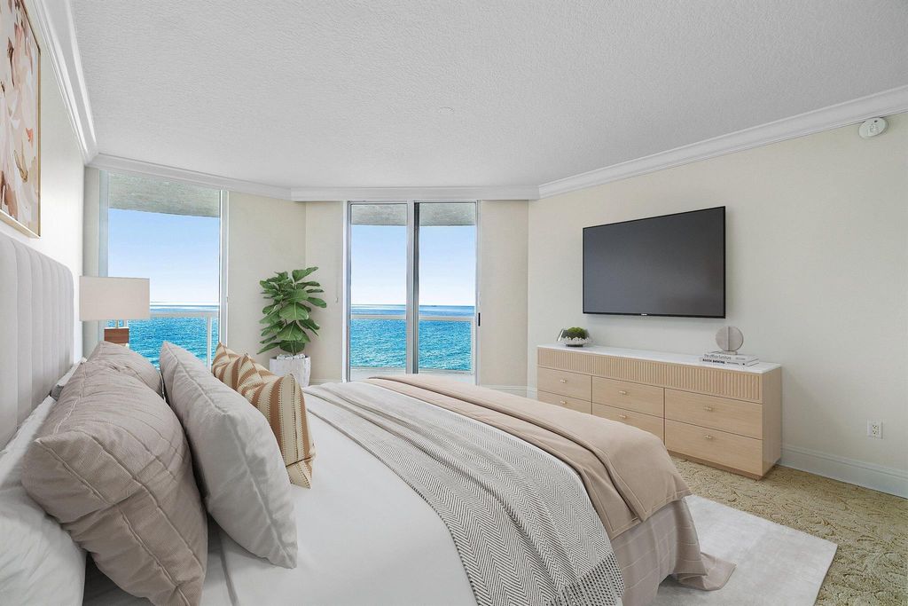 Photo of 4600 N Ocean Drive #1201, Singer Island, FL 33404 (MLS # R11128376)