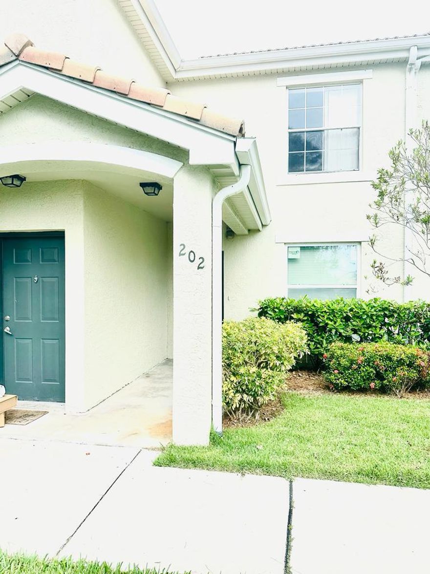 Prestigious gated community of The Belmont at St Lucie West. This 3 bed 2 bath condo offers amazing tiled and Laminated flooring throughout the unit and 2 balconies. The open kitchen has laminated cabinets, counter-top and Refrigerator with Range and Microwave installed. Spacious Master Bedroom with Walk-in-Closet, Separate shower and roman tub. Well-maintained association offers on site amenities which include Clubhouse, heated Pool, Fitness Center, and more! Centrally located, minutes away from supermarkets, highways, restaurants and much more. Don't Miss Out!!!