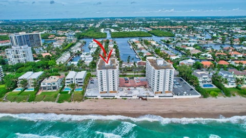 Tiny photo for 4511 S Ocean Boulevard #401, Highland Beach, FL 33487 (MLS # B26071503)