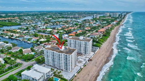 Tiny photo for 4511 S Ocean Boulevard #401, Highland Beach, FL 33487 (MLS # B26071503)