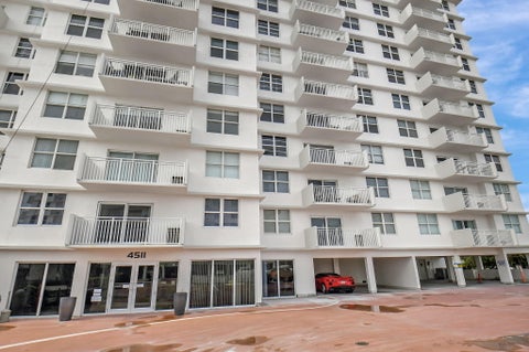 Photo of 4511 S Ocean Boulevard #401, Highland Beach, FL 33487 (MLS # B26071503)