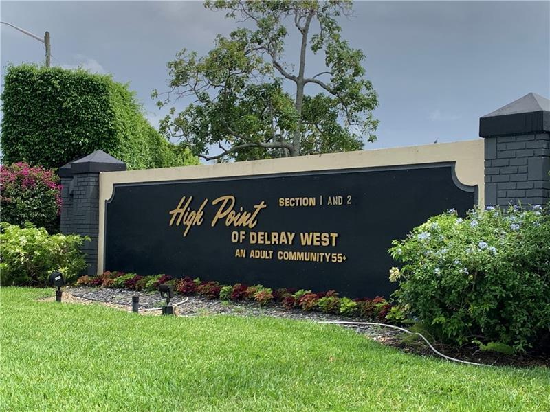 HIGH POINT OF DELRAY WEST - Residential Lease