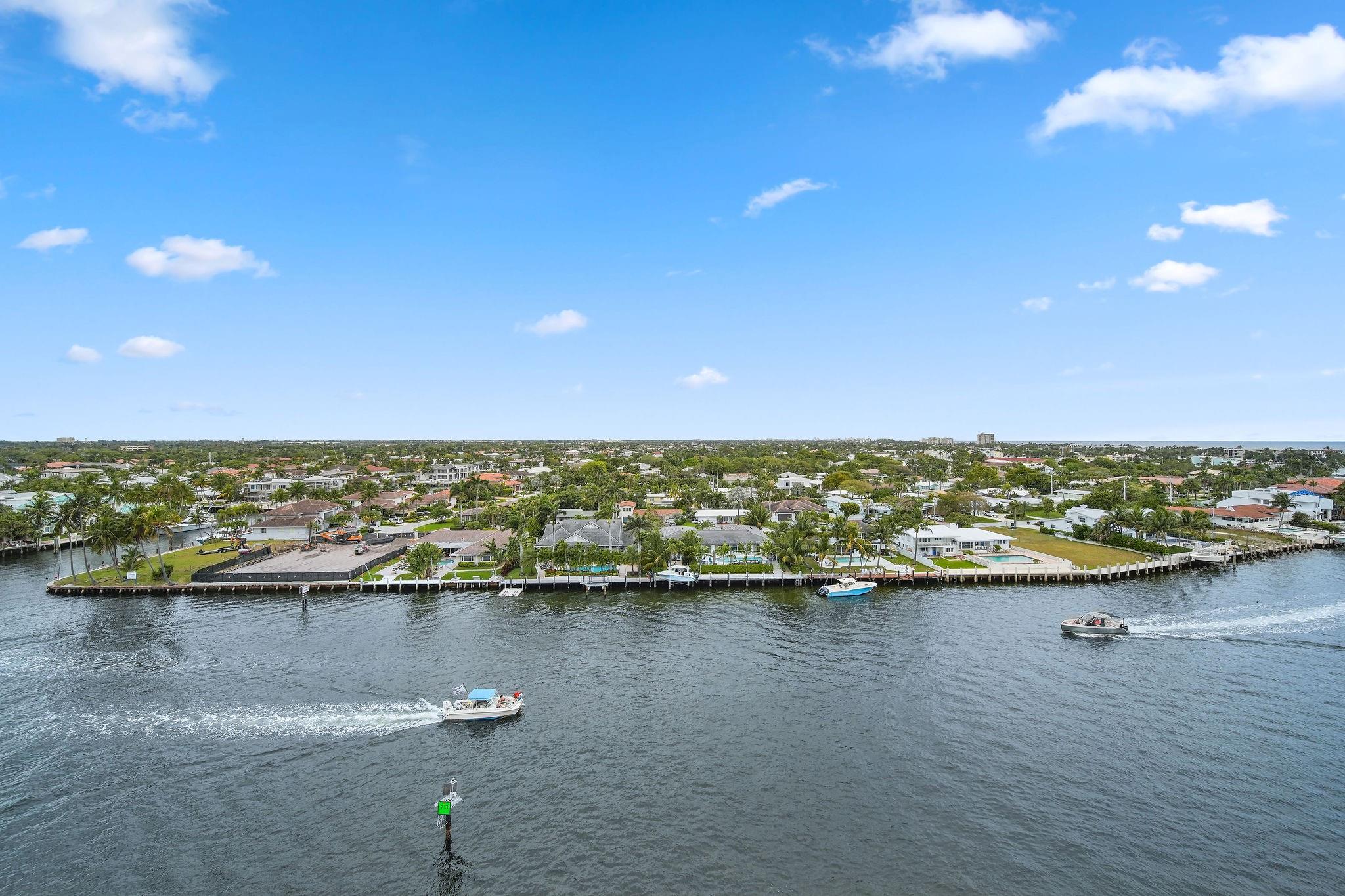 No neighbor above you! Waters Edge Condo, penthouse #1106. Hands down, the best views to be had in all of Pompano Beach from this 2 bedroom and 2 full bathroom condo. East through west flow through condo. Panoramic views to the west from your private balcony overlooking the intracoastal and low level single family homes in Lighthouse Point. Panoramic views of the ocean to the east overlooking the lighthouse at Hillsboro Inlet. Impact windows and doors. Open kitchen concept. Updated bathrooms. Relax and enjoy the updated boutique lobby and amenities at this very well maintained condo building. HSIA association membership for private beach access is available for $850 the first years and $350 for subsequent years.
