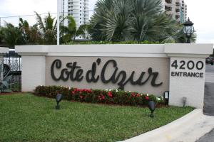 COTE D AZUR COND BLDG ONE - Residential Lease