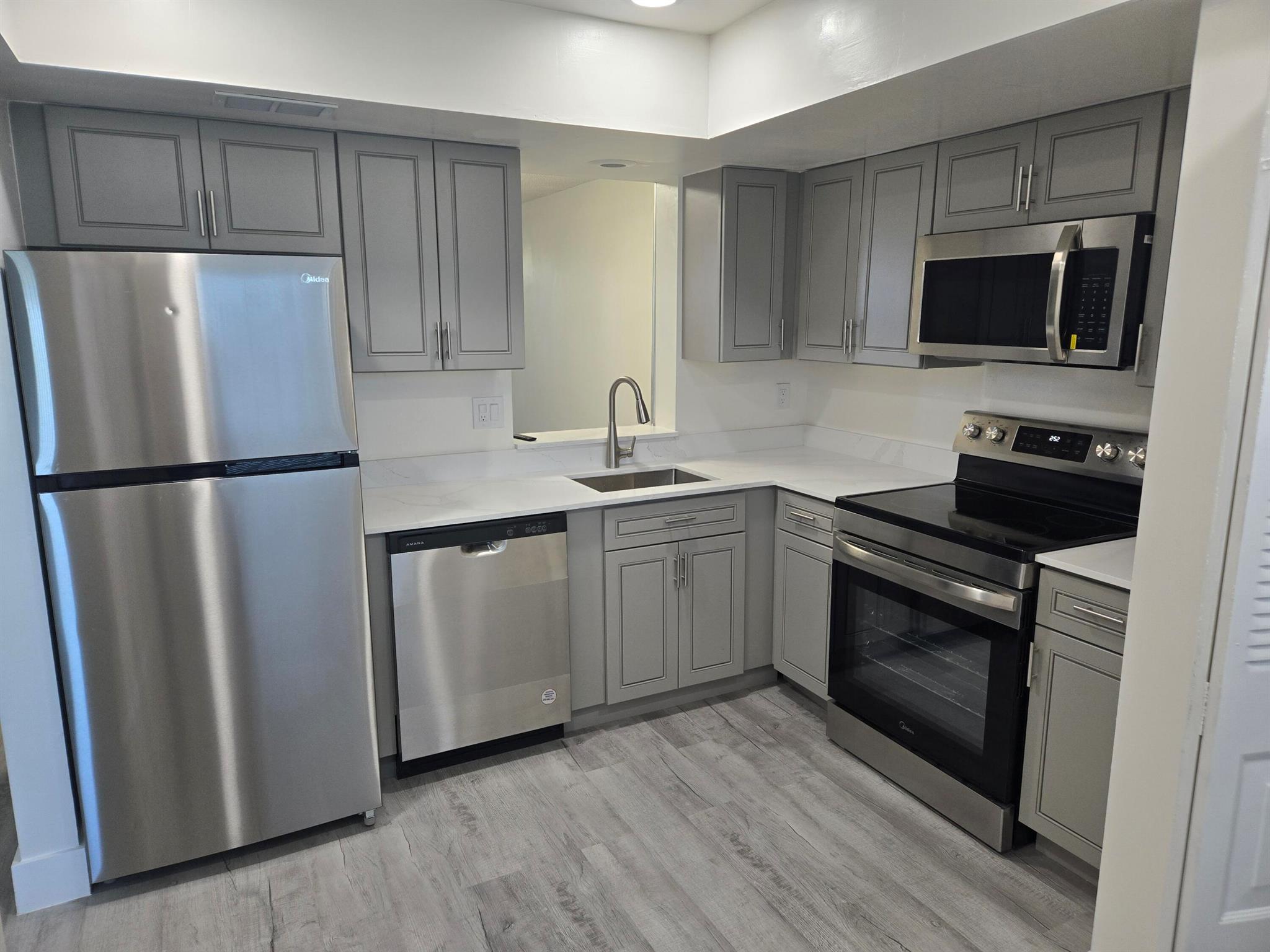 We are looking for a tenant who will treat our beautiful home as if it was their own. 55+. Our apartment has recently been updated with the kitchen, both bathrooms . Enjoy the amenities at Palm Springs II .Two swimming pools , pool table , ping pong , binggo . Many more activities to enjoy . If you stay on for a second year we'll consider keeping a price freeze !!Minimum credit score 675. Minimum income requirement $32,000. Move-in requirements first, last, security.