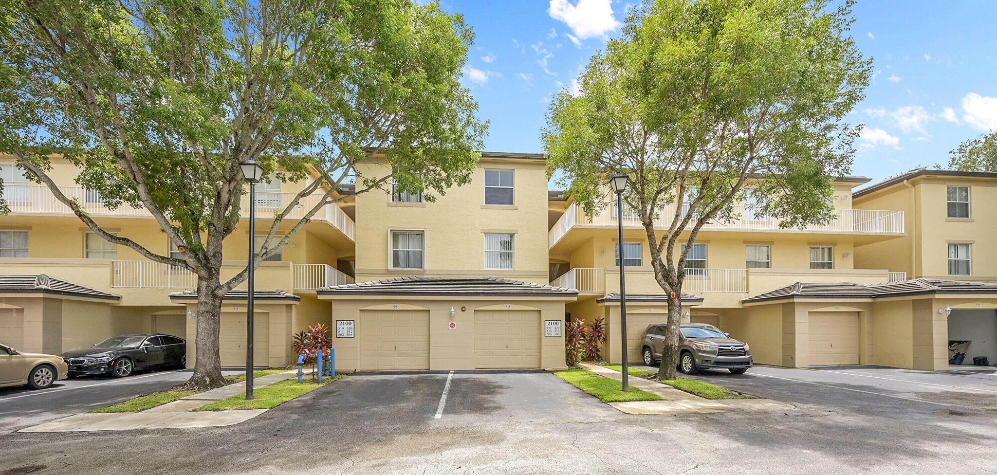 This spacious 3-bedroom, 2-bathroom with a lakeview balcony offers tons of natural light, washer & dryer, with exterior detached personal garage! Freshly painted, NEW vinyl tile, new A/C installed 2/2025, all appliances: Range & Range Hood, Refrigerator all installed 06/2025. Amazing LOCATION: Close to Equestrian shows & Polo grounds, walking distance to A-Graded Schools, and all Wellington hometown living and shopping. This condo is a gem for investors or first time buyer looking for their first forever home. Room measurements are estimates.