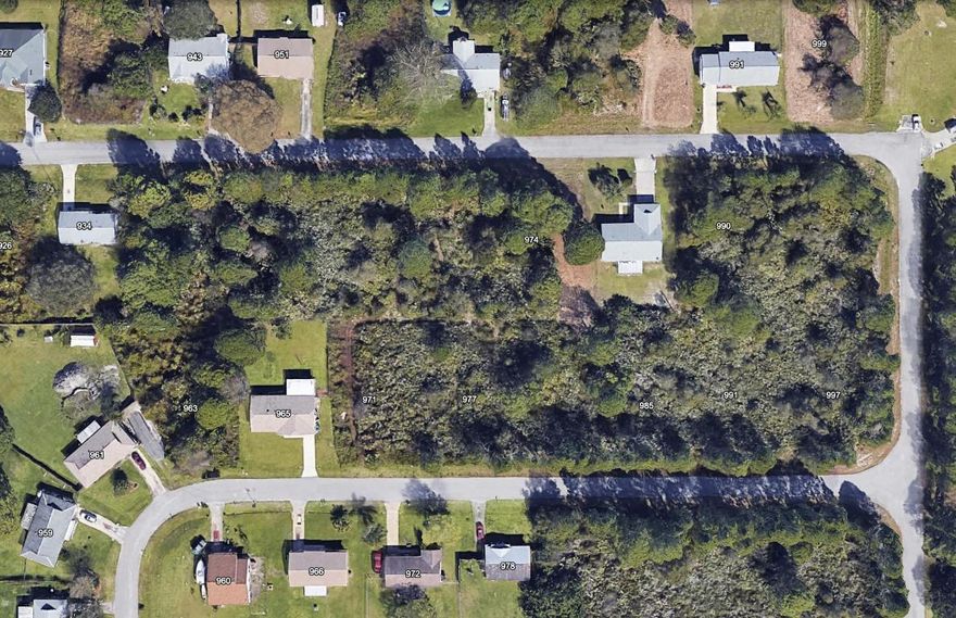 1/4 acre lot with access to city water on a quiet residential street, surrounded by newer construction. Enjoy the feel of a family neighborhood while staying close to everyday conveniences, shopping, and dining just minutes away.
Located near parks like Fred Poppe Regional Park and, nature preserves, and scenic trails including Turkey Creek.  This location provides easy access to major roads for commuting and coastal outings. A solid homesite in a growing area, ready for your plans.  Buy now and build or hold for future.  Floorplans also available