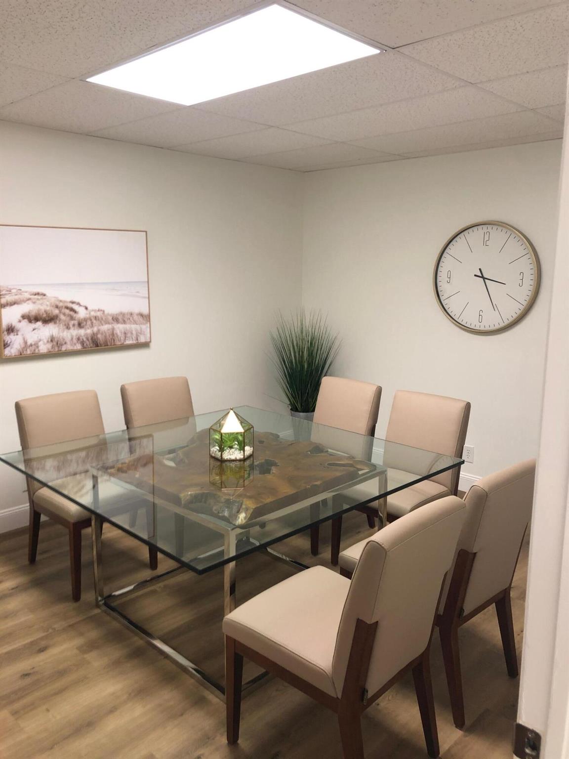 Multi-use office space very close to downtown and I-95. 695 Square feet divided into two spaces. All tenants must pay the $150 lease prep/admin/walk through report fee prior to move along with full FLS. All funds will need to clear our account prior to move in