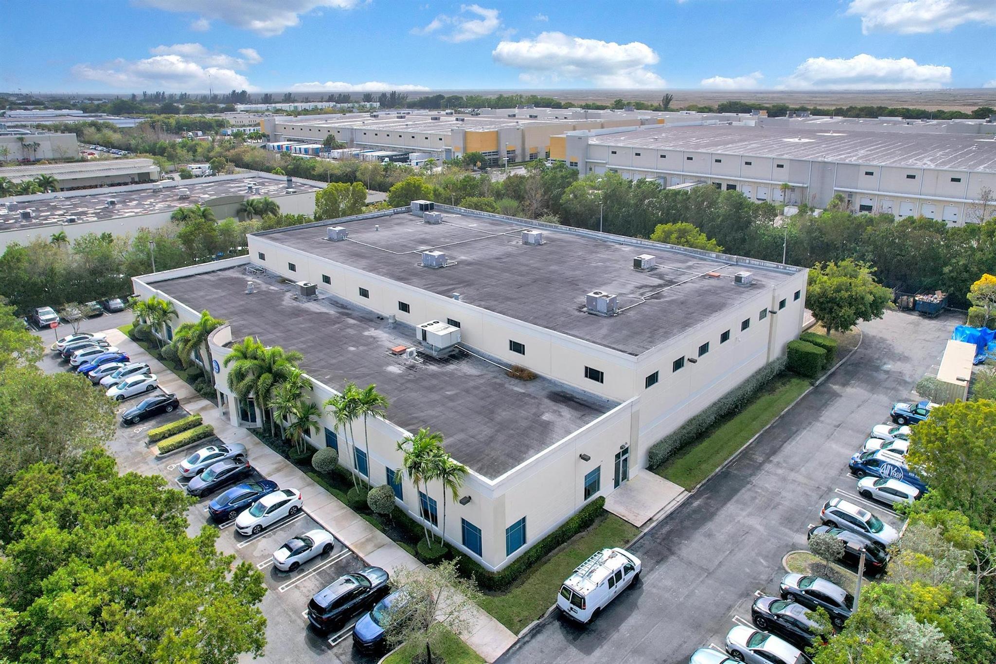 Looking for an Industrial Investment!!! Freestanding Class A Industrial Investment, tenant
in place with a 6% return for next 4 years. Concrete construction, all impact glass, doors
and windows. 2000 AMP electrical, 76 parking spaces, over 10,000-sf in built out oKice
space, 2 loading docks with high doors & 1 ramp. Located in Coral Springs Industrial Park,
close to all major highways on a huge 117k – sf lot.