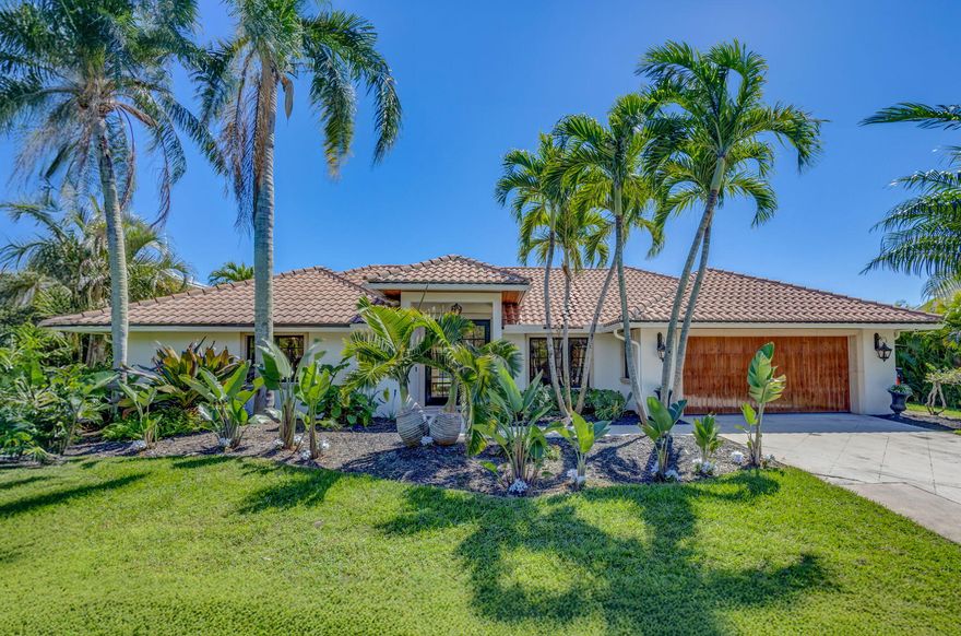 Exquisite Waterfront Sanctuary: A Perfect Blend of Luxury, Nature, and Coastal Living.Discover a rare opportunity to own a waterfront masterpiece, where stunning water views meet serene natural beauty. Nestled at the end of a quiet street, this completely renovated 4-bedroom, 3-bathroom retreat is a true jewel on Florida's Treasure Coast. Boasting a 2-car garage, CBS construction, and impact windows, this home is as durable as it is stylish, offering unparalleled privacy and sophistication. Refined Interior Design.  Step into a world of elegance, where every detail has been meticulously crafted. The hardwood floors and recessed lighting set the stage for a modern, clean-lined aesthetic, while designer light fixtures add a touch of glamour. At the heart of the home lies a chef's dream kitc featuring a state-of-the-art gas stove with dual ovens, waterfall countertops, sleek new cabinetry, and premium finishes. It's the perfect space to unleash your culinary creativity. The spacious primary suite offers a tranquil escape, with sweeping views of the pool and water, creating the ultimate ambiance for relaxation. Each bathroom has been exquisitely updated gorgeous stone, walk in closet, premium fixtures, and generous closet space enhances the home's functional elegance. Outdoor Oasis. Step outside to your private haven. A travertine deck surrounds the sparkling pool, inviting you to lounge, entertain, or simply unwind amidst lush, manicured landscaping. For boating enthusiasts, this property is a dream come true. A recently upgraded 7,500-lb lift awaits your vessel and with 100ft of water-frontage there is an additional slip to accommodate a yacht or your boating guests. Effortless access to the Intracoastal makes this the ideal home for coastal explorers. Unmatched Location. From this home, you can kayak or paddle board to explore the inlets at the nature reserves across the way. On land you are 3-minute golf cart ride to walk on one of the best beaches in Florida or dine at great restaurants. It offers uniquely serene setting with water in front, a nature reserve behind and sits across the intercostal from the Jupiter Island Reserve! This dock has fish light that attracts a many varieties of fish and mentees are a common visitor. Hobe Sound is known for its pristine beaches, scenic nature preserves, great restaurants and world-class golf courses at your doorstep. Enjoy the charm of a small-town atmosphere while being minutes from Jonathan Dickinson State Park, the exclusive Medalist Golf Club or the new pickle all courts at Meyers Park. The boutique shops and fine dining of downtown Hobe Sound are also only blocks away. By boat, it's a short ride to both Jupiter going South and Stuart in the North giving great options to explore sandbars, dining or fishing. With the Intracoastal and Atlantic Ocean just a stone's throw away, this location is perfect for anyone seeking the ultimate coastal experience. This rare waterfront estate is more than a home it's a lifestyle. Don't miss the chance to own a slice of paradise in this perfect location. Schedule your private tour today and experience the finest in Florida living!