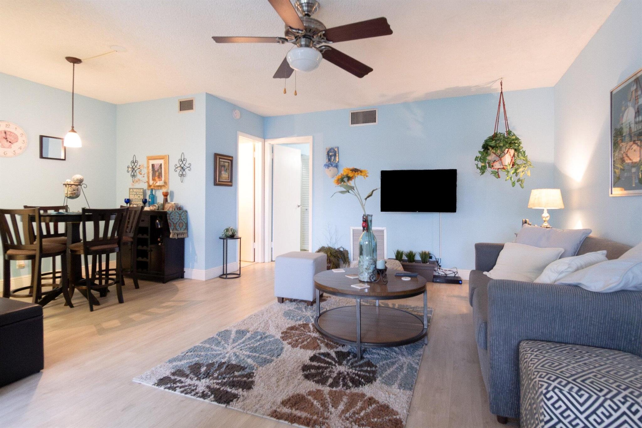 TAKE A ONE MILE RIDE TO THE AMAZING DEERFIELD BEACH AND THEN COME HOME TO THIS BEAUTIFUL, WELL MAINTAINED , AND SPACIOUS ONE BEDROOM ONE AND A HALF BATH, CORNER UNIT OASIS! WOOD LAMINATE FLOORING, QUARTZ COUNTERTOPS, NEWER AC, SCREENED LANAI, AND PLENTY OF CLOSETS! LAUNDRY, CADDY CORNER TO UNIT. PLENTY OF SHOPS AND RESTAURANTS JUST MINUTES AWAY. 55+ COMMUNITY.Assessment to be paid in full at time of closing by Seller.