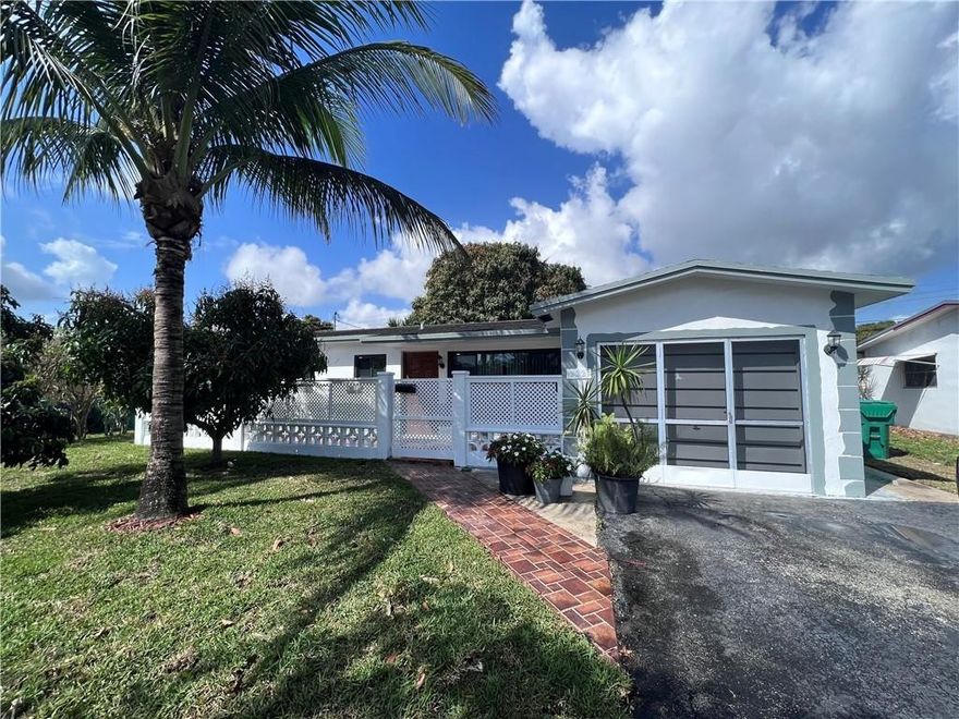 Fabulous 3/2 Single Family resident with 1 Car garage for rent. Rent Includes Water and lawn maintenance.  The lovely home features New Washer & Dryer, Stainless steel appliances in Kitchen, Granite Counter tops and Upgraded bathrooms. Ceiling fans in all rooms and impact windows throughout.  This home also features a very spacious front and back porch. Credit scores of 650 or better