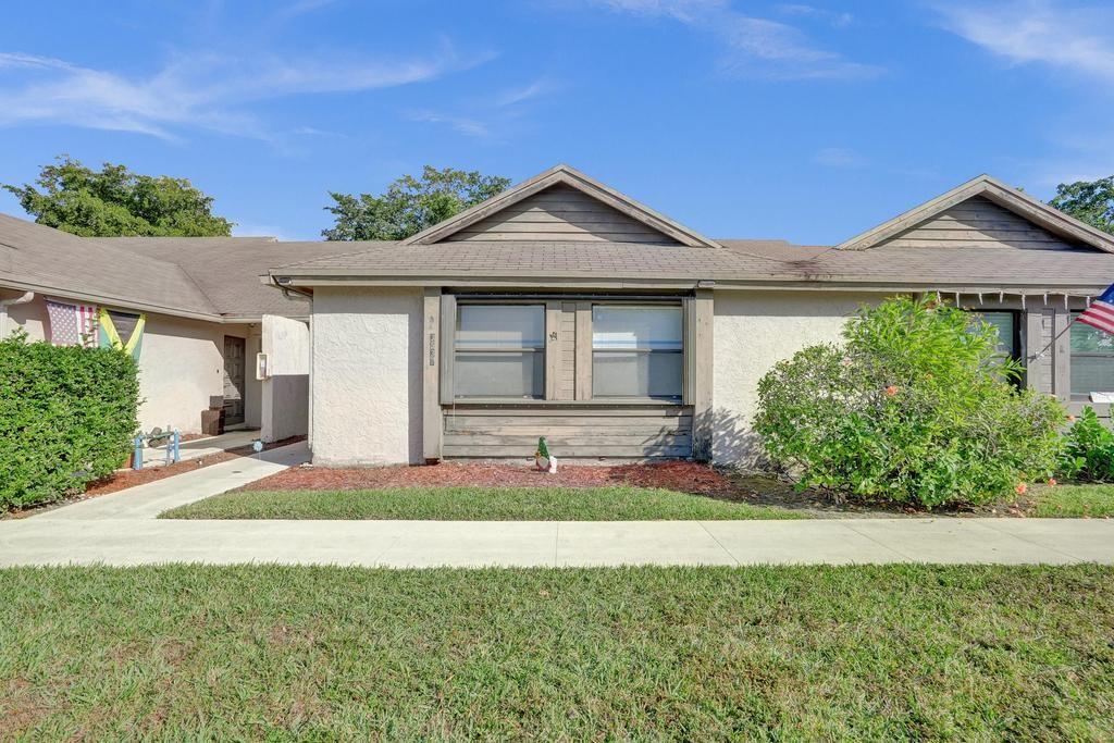 Original Owner! True 3 Bedroom 2 Bath Villa overlooking Peaceful Lake. Located in the heart of Welleby! Amazing views from most rooms! Enjoy your morning coffee on screened patio and take in the tranquil lake view. Brand new A/C. Volume ceilings. Split Bedroom Plan. Large open kitchen. Formal living and dining room. Large Master bedroom featuring walk in closet. Great community! All ages welcome. Pet friendly. Call today before it's gone!