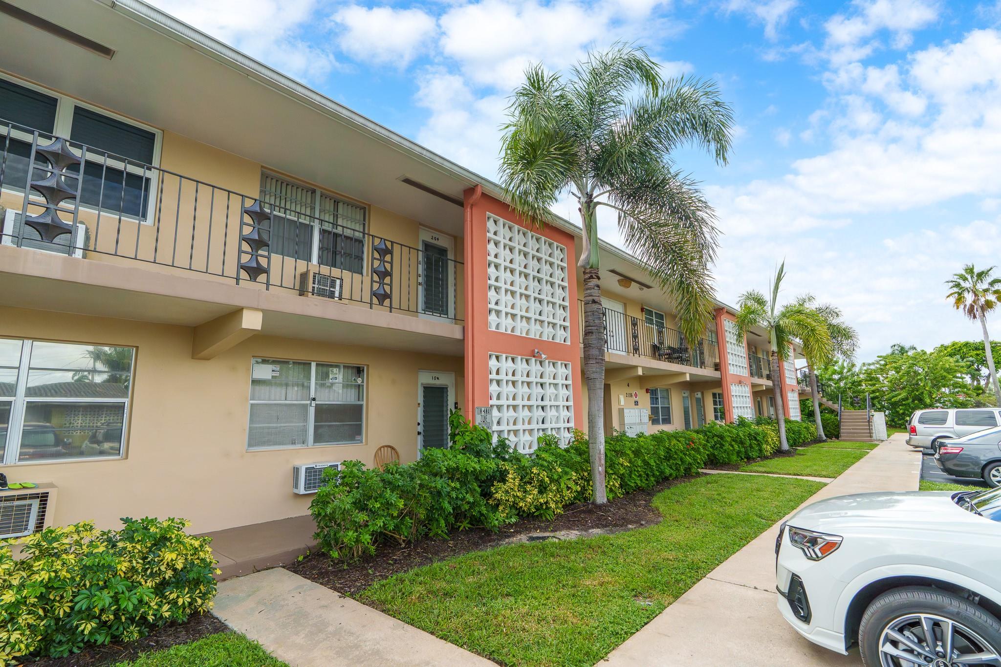 Bright & clean 2nd floor walk-up CO-OP unit with tandem parking (fits 2 small cars). CASH BUYERS ONLY. NO RENTALS EVER! NO PETS! Monthly maintenance just $270. Situated a few blocks west of US 1, close to beaches, groceries, hospitals, shopping, highways & more. Peaceful neighborhood with nearby parks & public library. Spacious rooms with dual entry—front & rear. Bonus 2nd floor storage for bikes & extras. Tranquil backyard offers a relaxing retreat. Heated pool sparkles & is a favorite among residents & guests. Unit includes Zinsco Electrical Panel (*reflected in price). Roof replaced in 2014, sewer lines updated in 2023. Complex is professionally managed. Great chance to own! Only about 2.5 miles to our gorgeous Lauderdale by the Sea Beaches and entertainment area. Great Location!