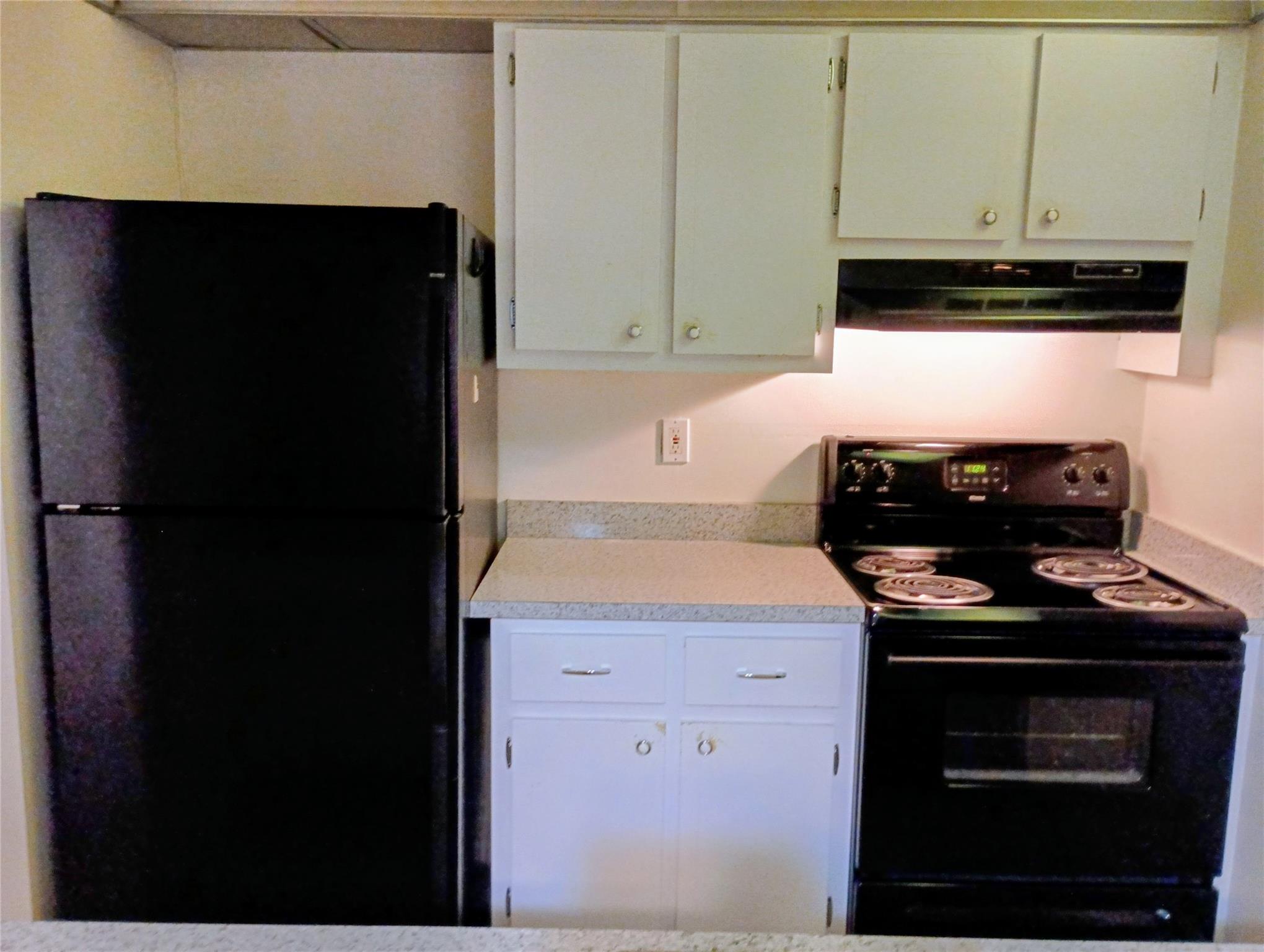 **Super Low Price**The lowest priced condo in the area**
Very rare ground floor unit at popular Island Club of Pompano Beach in the RP Tower. This community has resort style amenities and a location that will offer you the best of the Florida lifestyle. Island Club is a 24 hour man gated, all ages community. This unit has tile floors in the living area and carpet in the bedroom. There's a screened patio, walk in closet, storage space and an assigned parking spot. Take advantage of the sparkling pools, spa, gym, bbq areas, fire pit and banquet room. Fabulous location close to shopping, dining, golf and the newly renovated Pompano Beach. Water and Cable TV included! 650 credit required. No pets, please. Vacant unit can be seen today!