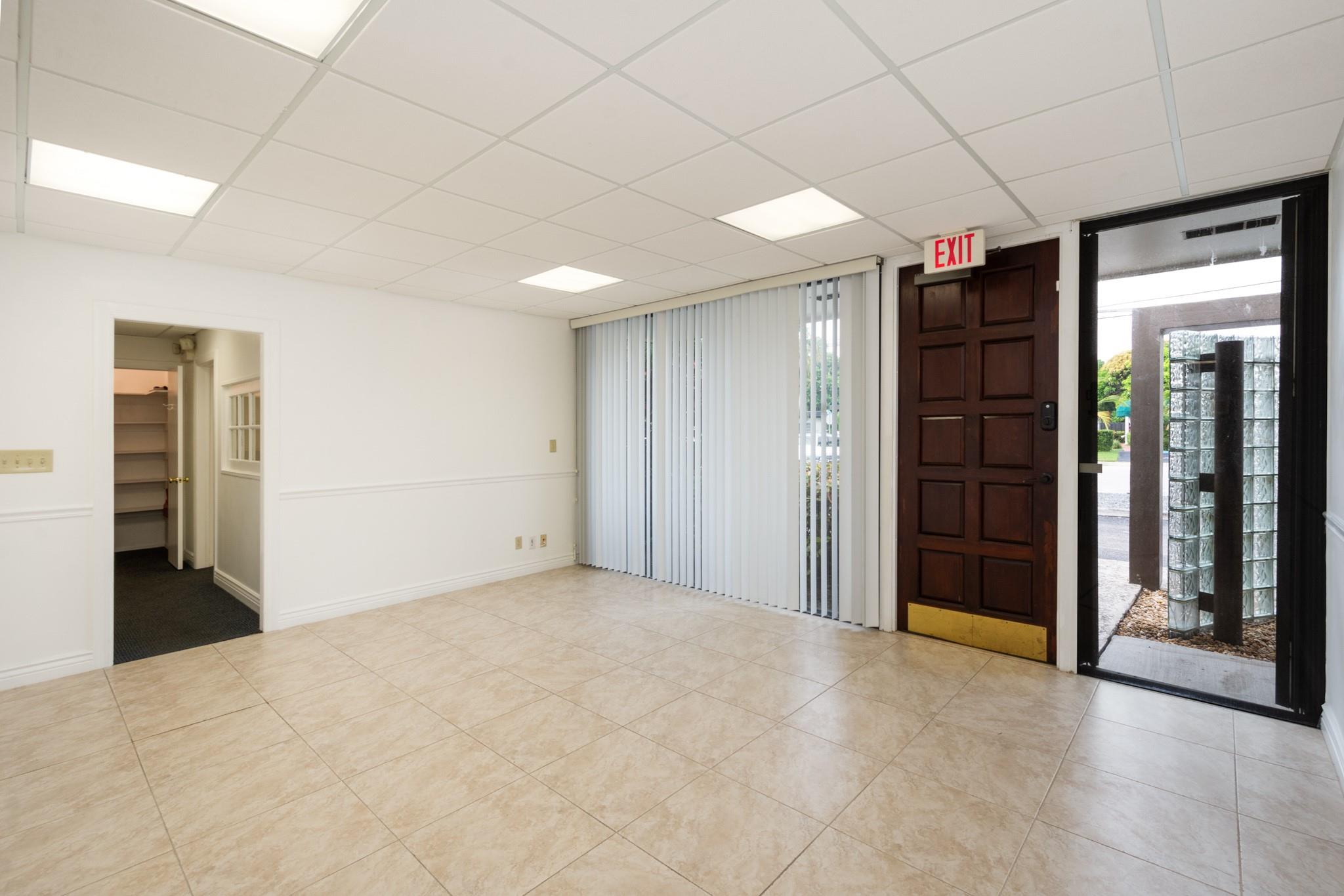 Fantastic EAST side location close to the Galleria Mall near the Victoria park area east Fort Lauderdale. There are three offices, a reception area and a kitchen space also three parking spaces and street parking. Super spot for a start-up or a small business. Owner pays for the water, sewer, trash and lawn care and the tenant pays electric.
Easy to preview.
All information subject to change, errors or omissions, please do your own due diligence. Information from the Broward County Property Appraiser.