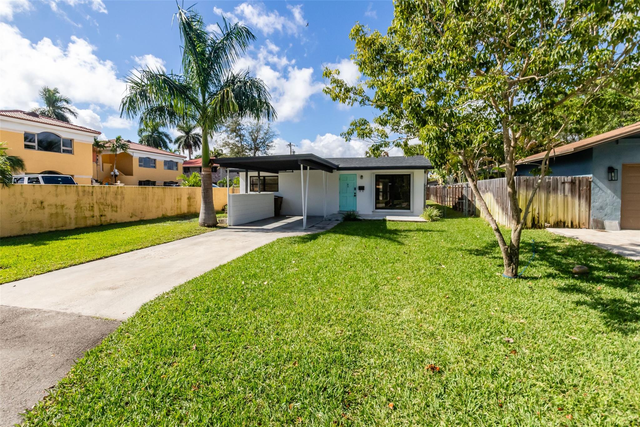 Adorable 3/2 by the beach completely remodeled and ready for a new tenant. Less than 1.5 miles to the ocean, JB'S on the beach and downtown Deerfield Beach. Less than 500 ft to waterfront pioneer park, easy access to I95 for commuting. This location has it all. Interior Washer/Dryer. Large fenced in yard. Local landlords so you can rest easy knowing things will be taken care of. Landlord pays for lawn / landscaping monthly. Rapid Approval for immediate move in.