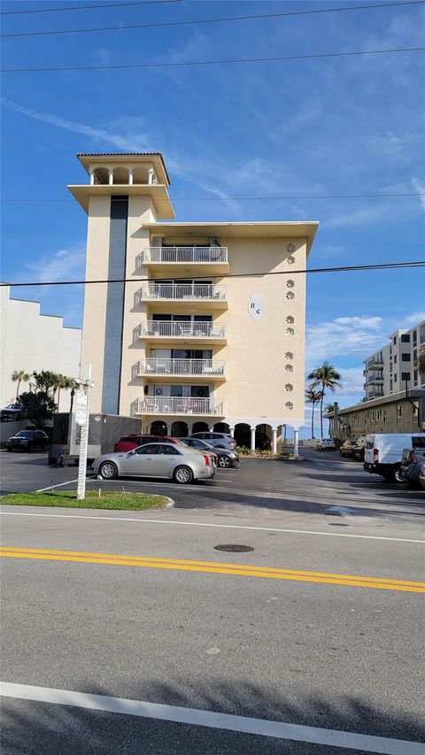 A home in Hillsboro Beach