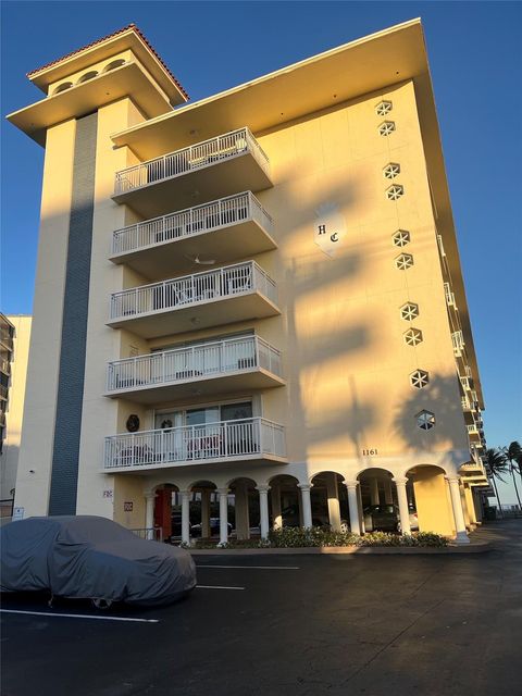 A home in Hillsboro Beach