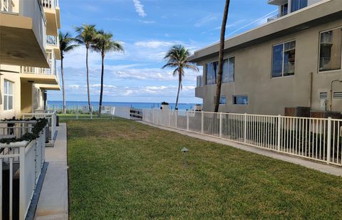 A home in Hillsboro Beach