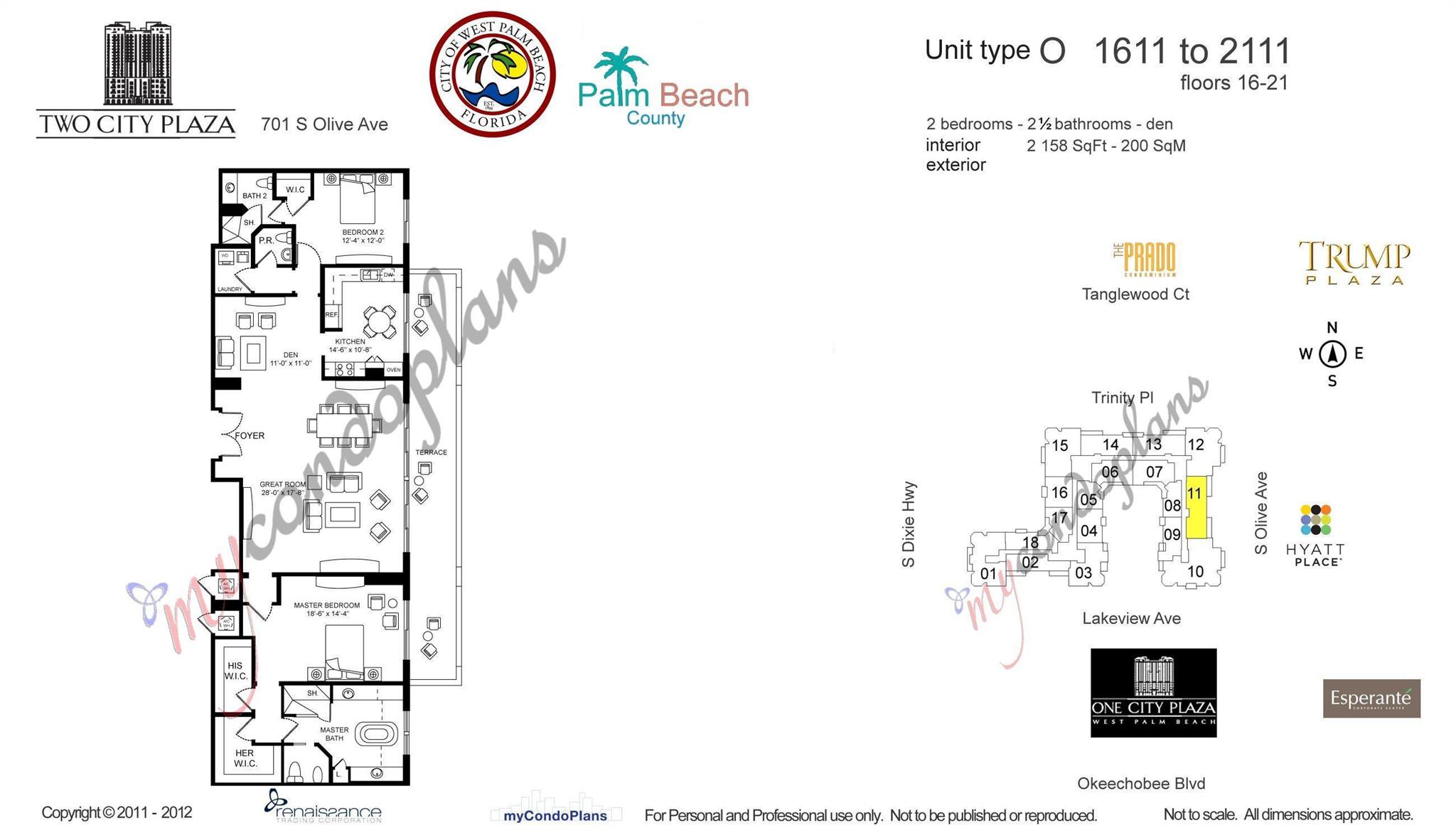 TWO CITY PLAZA CONDO - Residential