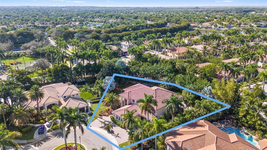 One of a kind, custom 6 beds, 5.5 baths+ office, media room, 3 car garage on nearly ½-acre private lot with no rear neighbors, massive travertine pool deck, outdoor kitchen and is fully fenced. What REALLY sets this house apart is the extended oversized kitchen, extended primary bathroom and custom closet add on (extra sqft) in the primary suite. No expense spared, only the finest materials and natural stones used throughout. Modern floating staircase, smooth texture walls, build outs, solid core doors, full steam shower, jacuzzi tub. Chef’s kitchen w/ Wolf double ovens, Sub-Zero refrigerators, Miele induction stove, dishwasher and built in espresso machine. Viking wine cooler. Separate bed/bath downstairs is perfect for an in-law or guest. Walking distance to park and school bus drop off.