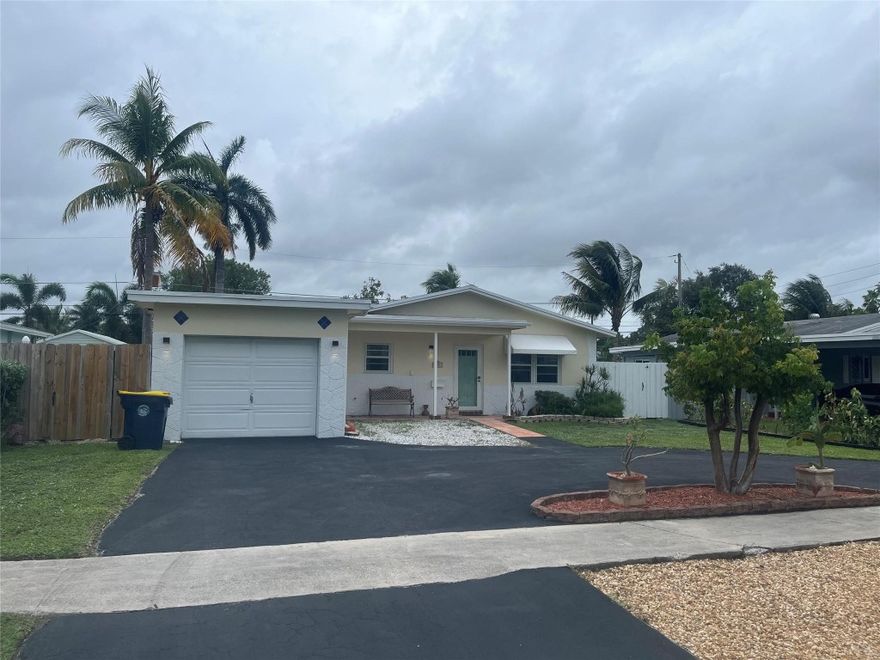 THREE BEDROOM, TWO BATH POOL HOME FOR RENT IN DANIA BEACH. HOME HAS BEEN REMODELED AND UPDATED. THIS OUTSTANDING HOME FEATURES IMPACT WINDOWS AND DOORS, TILE FLOORS, FAMILY ROOM, GARAGE WITH WASHER AND DRYER AND SWIMMING POOL IN LARGE PRIVACY FENCED YARD. EXCELLENT LOCATION ACROSS THE STREET FROM A CITY PARK WITH TENNIS AND BASKETBALL COURTS AND CHILDRENS PLAYGROUND. EASY ACCESS TO FORT LAUDERDALE AIRPORT, PORT EVERGLADES, I-95, 595 AND THE TURNPIKE.  RENT INCLUDES LAWN AND POOL SERVICES.