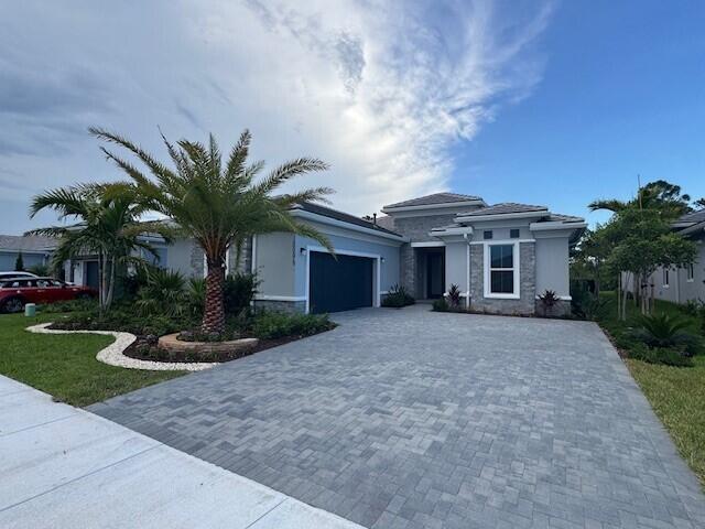 Come visit this award winning Salerno Contemporary Design! Private Pool and Spa overlooking preserve!This beautiful 4 bedroom, 3 full bath, 2-car garage home is located in the highly sought-after 55+ active adult community of Regency at Avenir. Nestled behind a manned gate for added security and peace of mind, this residence offers the perfect blend of luxury, comfort, and vibrant living.Includes exclusive access to a private 21,000 sq. ft. clubhouse featuring world-class amenities designed for an active and engaging lifestyle. Whether you're looking to socialize, stay fit, or just relax, the community has something for everyone.