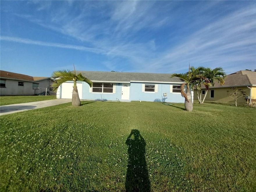 3/2 HOME WITH SPACIOUS LAYOUT, 1 CAR GARAGE. TILE & LAMINATE FLOORING, FRESHLY PAINTED AND WAITING FOR YOUR SPECIAL TOUCH! CORPORATION OWNED PROPERTY SEE SELLERS ADDENDUM. SEE BROKER REMARKS FOR FURTHER INFORMATION.